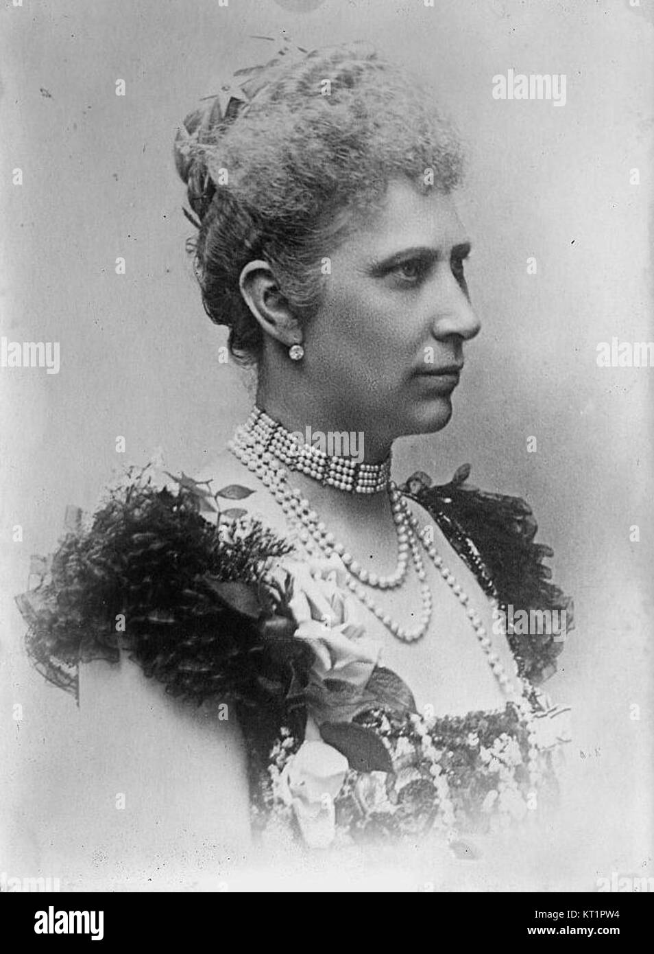 Dowager Queen of Denmark Stock Photo Alamy