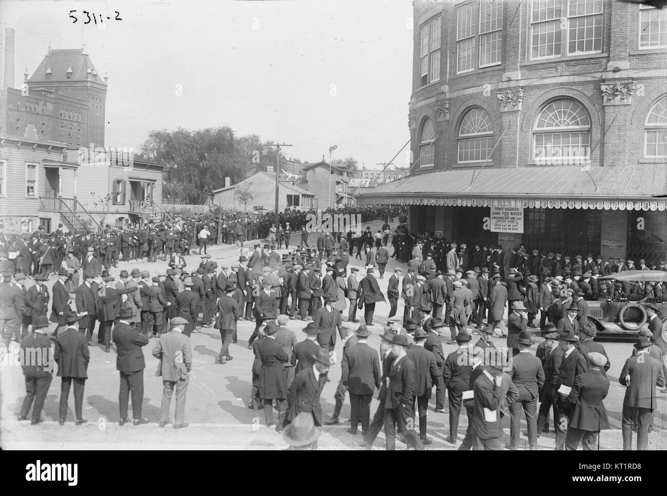 Ebbets Field 1920 World Series Stock Photo