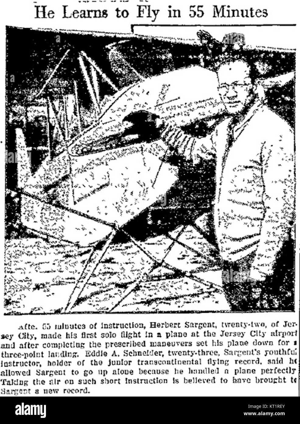 Eddie August Schneider (19111940) in the Richfield Reaper of Richfield
