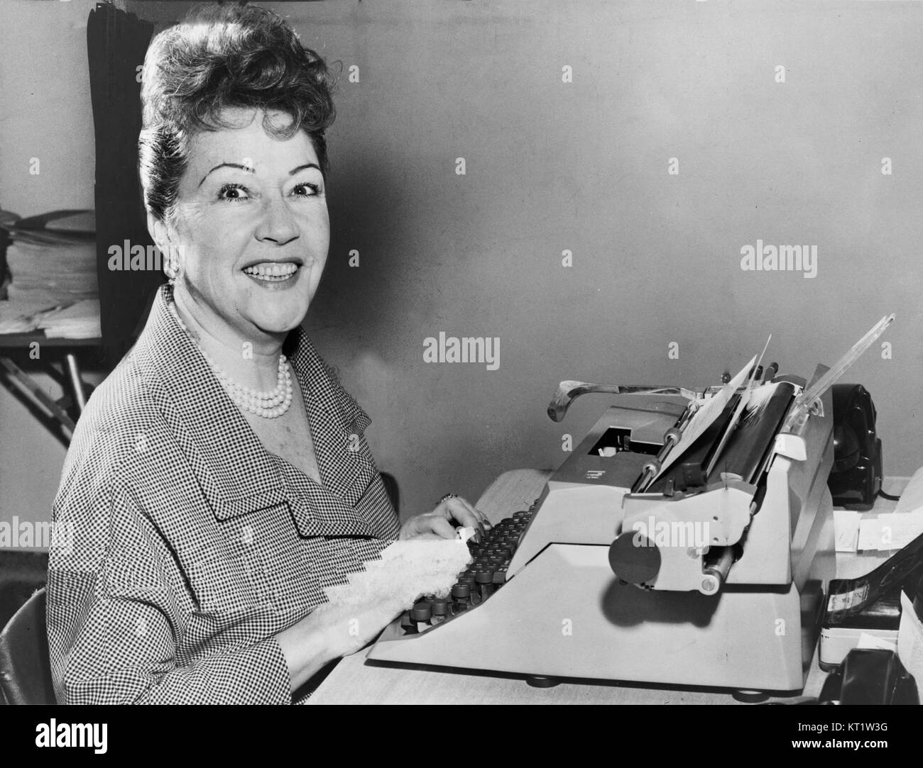 Ethel Merman NYWTSrestored Stock Photo Alamy