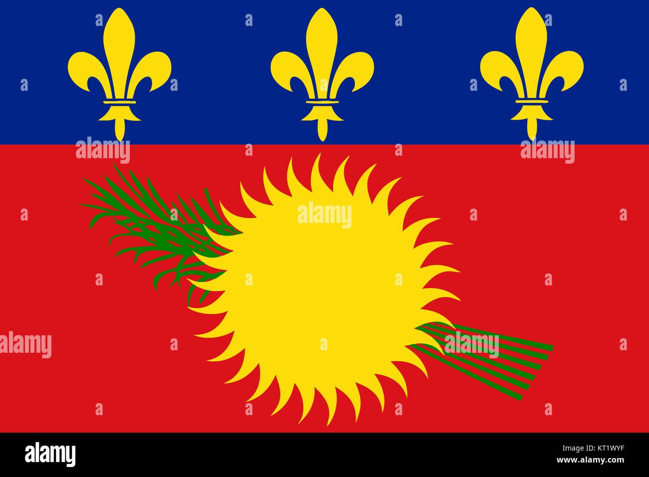 Flag of guadeloupe hi-res stock photography and images - Alamy