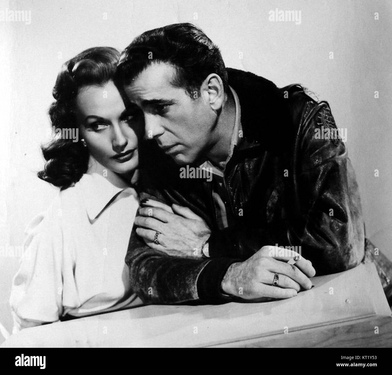 Florence Marly Humphrey Bogart Tokyo Joe Stock Photo Alamy