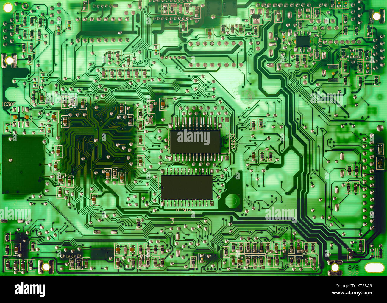 Computer circuit board Stock Photo Alamy
