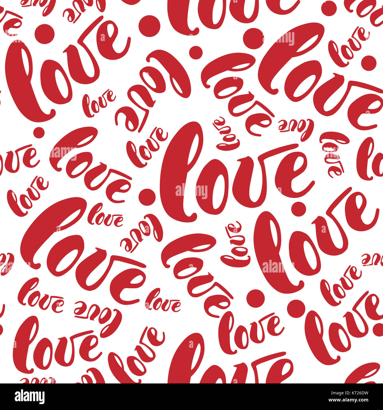 Romantic red love pattern background. Vector illustration for holiday ...