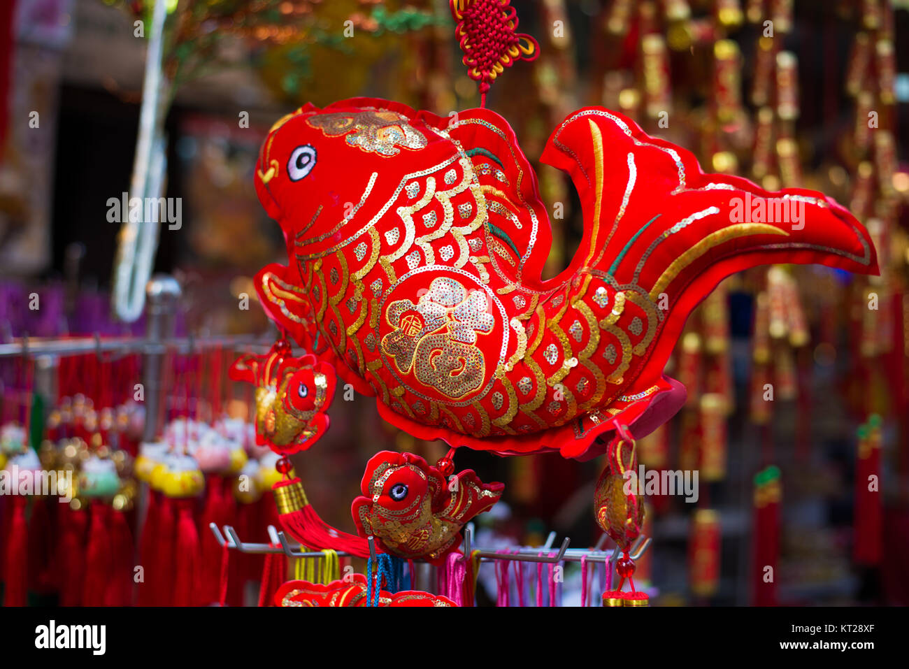 lunar new year decorations Stock Photo Alamy