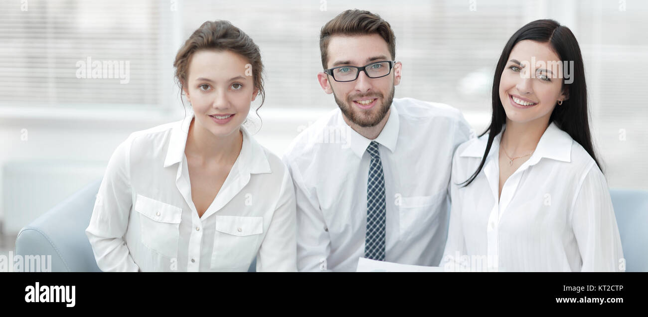 Portrait of a young successful business team Stock Photo - Alamy