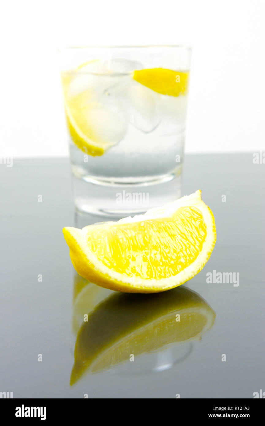 Twist Of Lemon Stock Photo Alamy