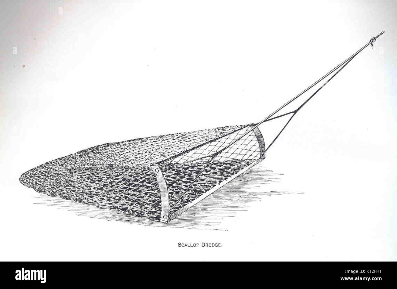 34138 Scallop dredge Stock Photo Alamy