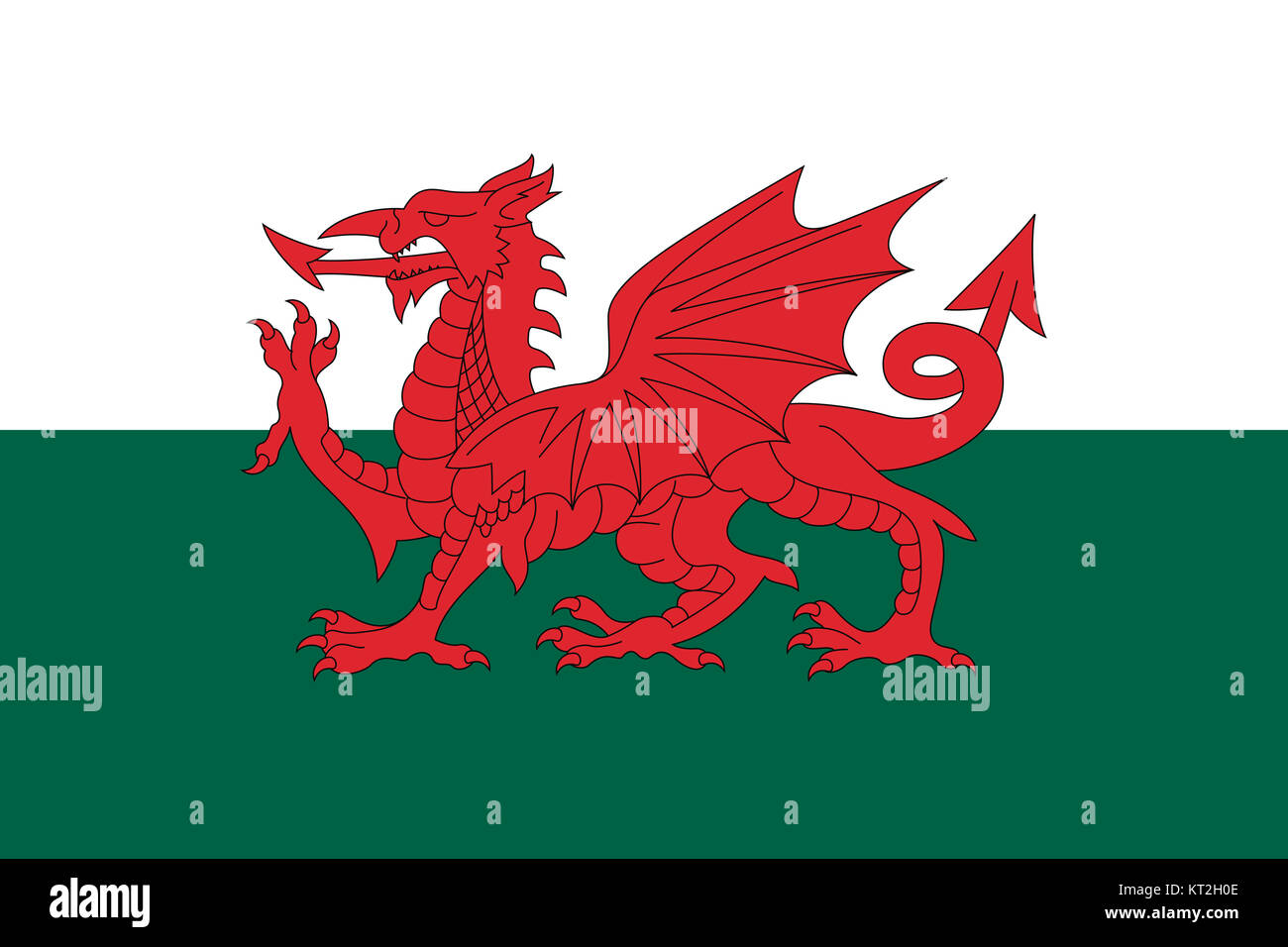 National flag of Whales Stock Photo Alamy