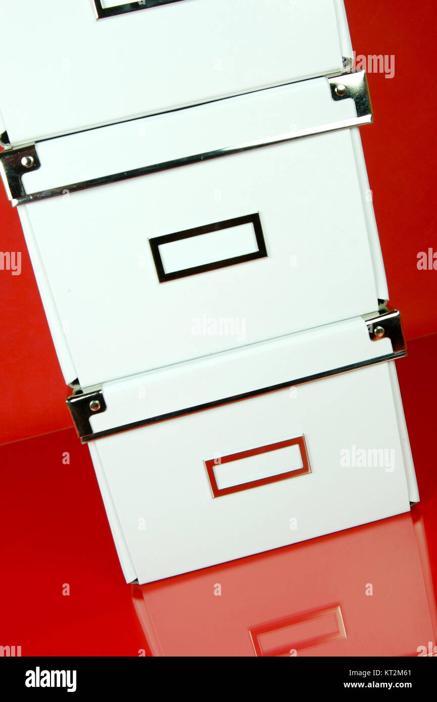 Storage Boxes Stock Photo
