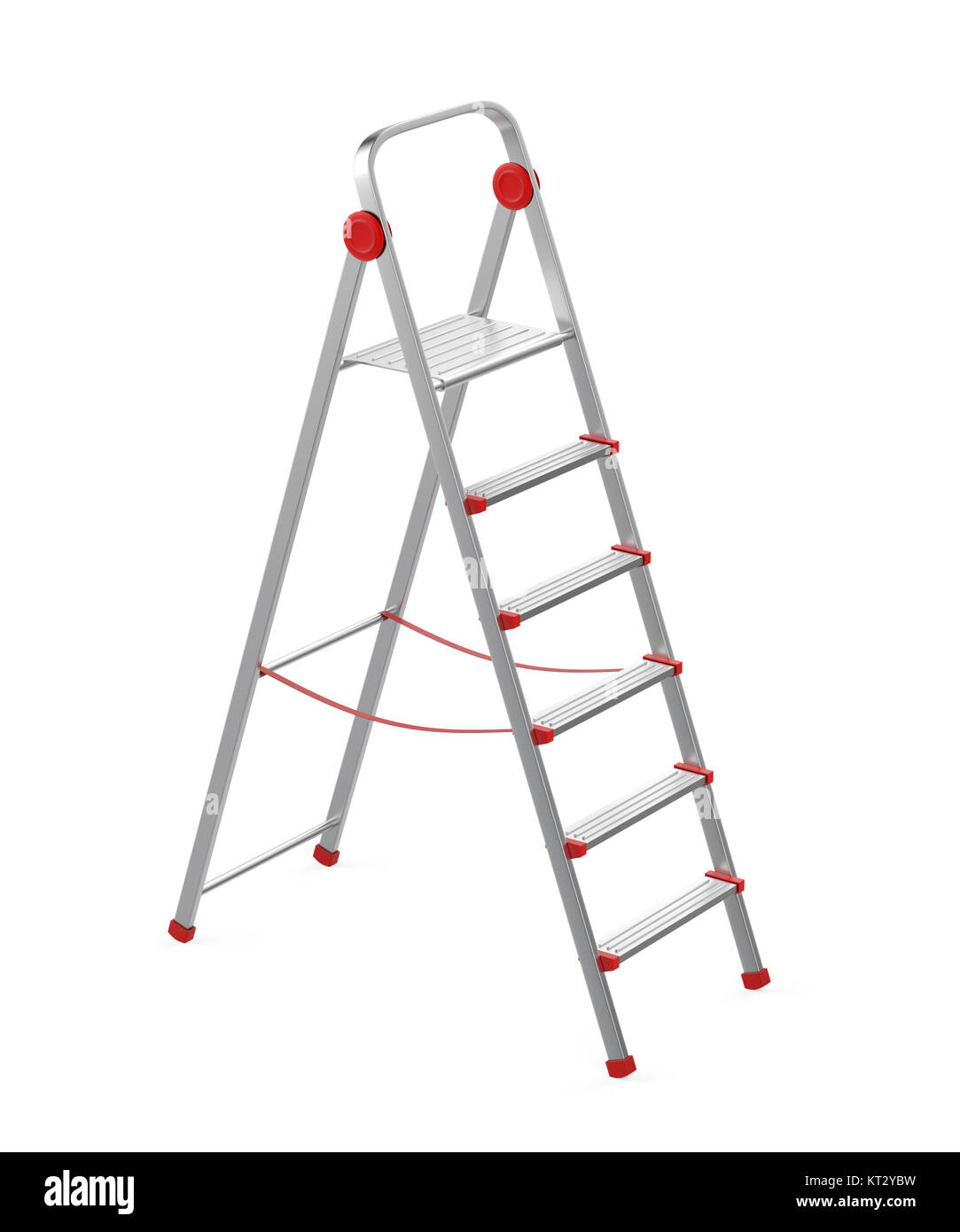Aluminum step ladder Stock Photo Alamy