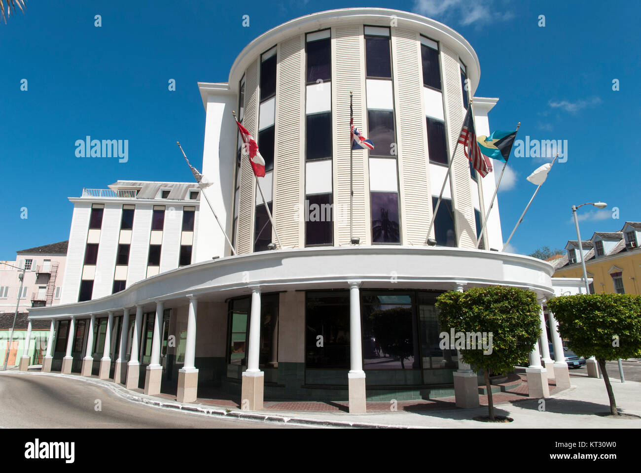 Bahamian Capital Architecture Stock Photo - Alamy