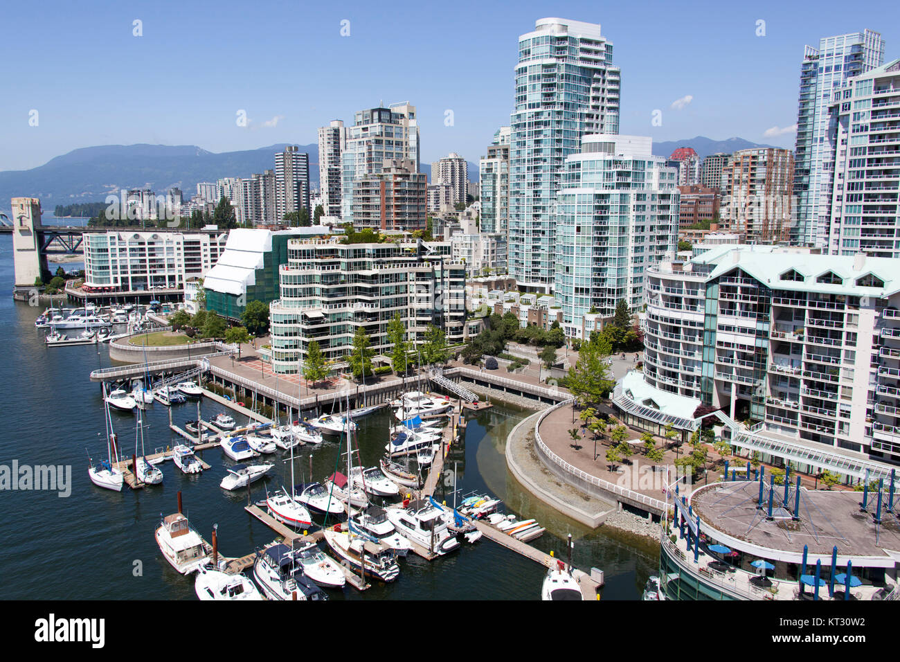 Vancouver Davie Village Stock Photo Alamy
