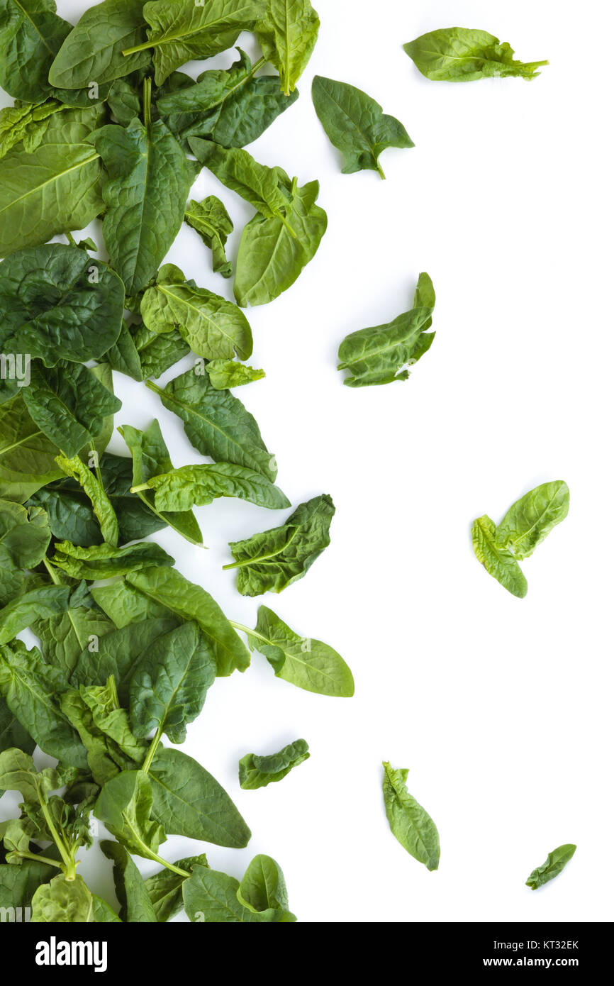 Fresh spinach leaves Stock Photo - Alamy