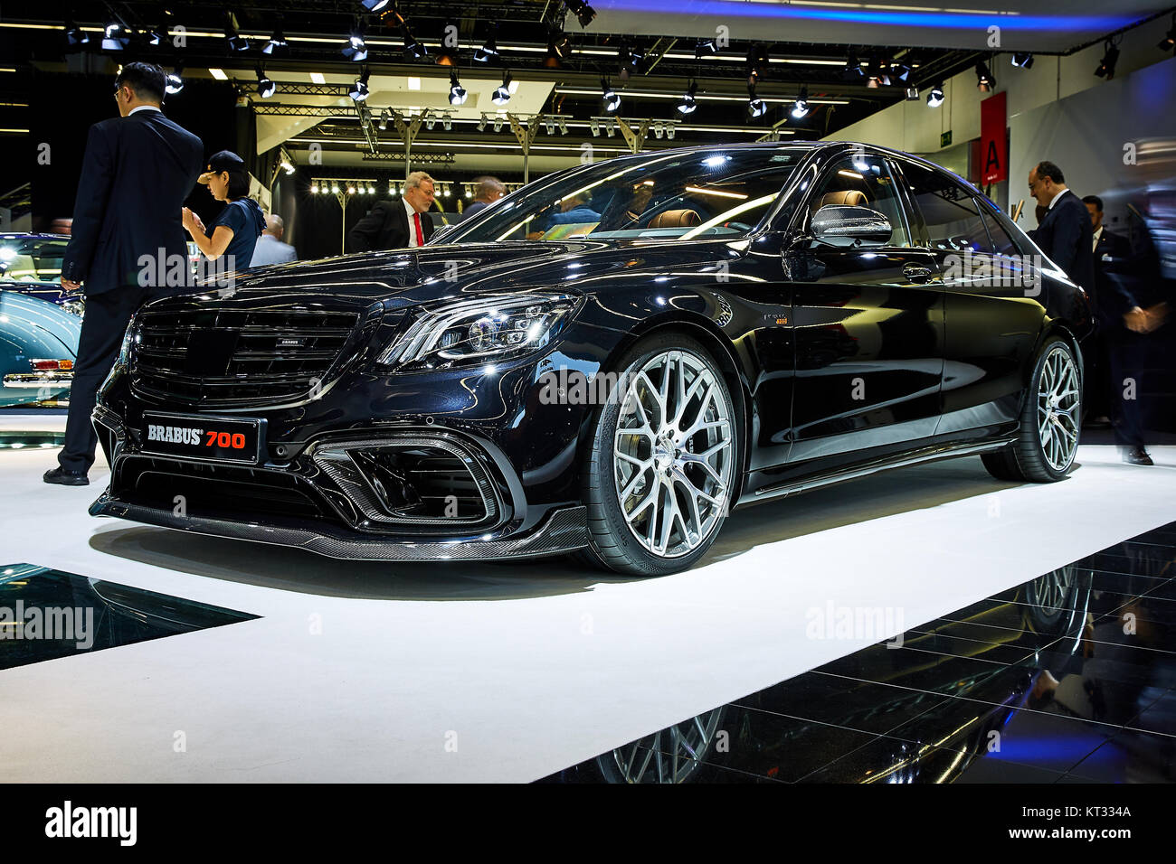 Germany - September 12, 2017: 2017 Mercedes-Benz S700 by Brabus presented on the 67-th Frankfurt International Motor Show(IAA) in the Messe Stock - Alamy