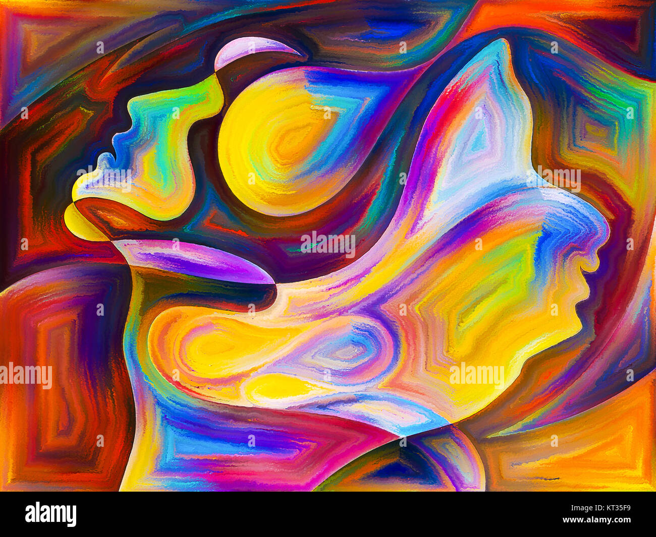 Reality of Communication Stock Photo - Alamy