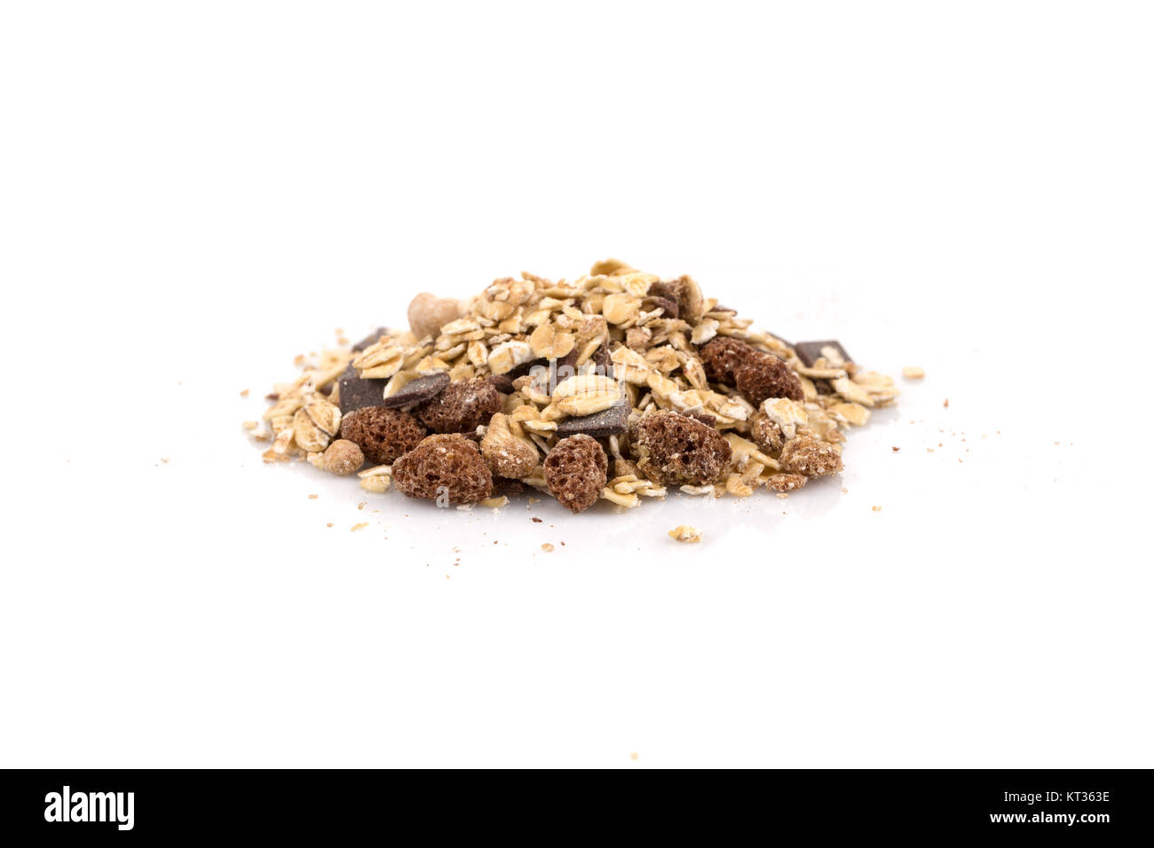 Healthy oat granola muesli cereals Stock Photo Alamy