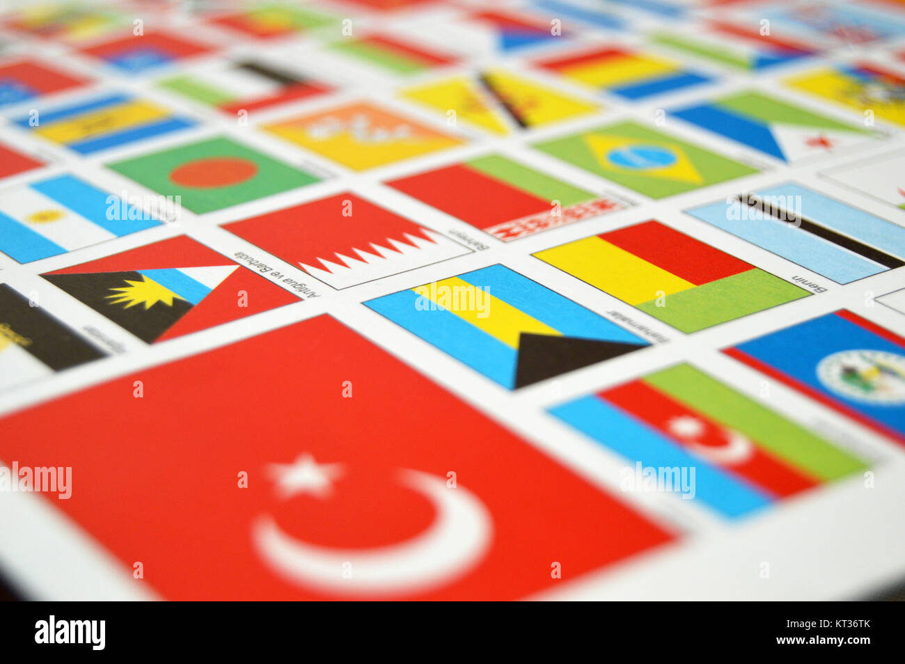 atlases and state flags, world,state flags, world Stock Photo - Alamy