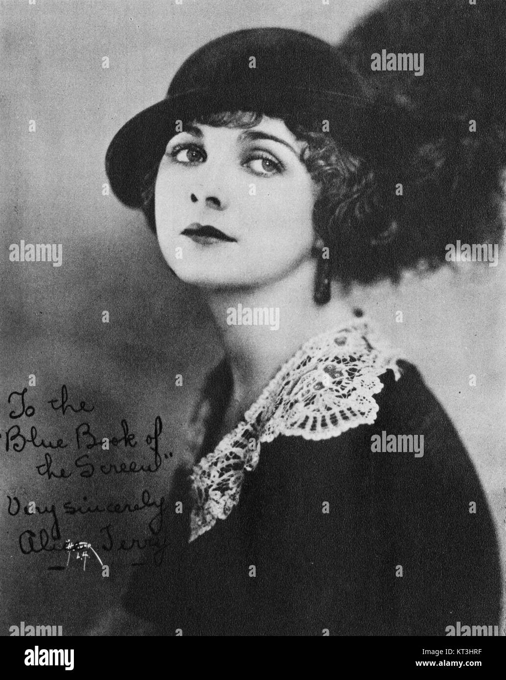 Alice Terry, an American actress, is featured in 'The Blue Book of the ...