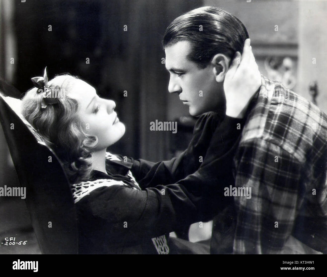 Gary Cooper and Anna Sten in The Wedding Night 1935 Stock Photo - Alamy