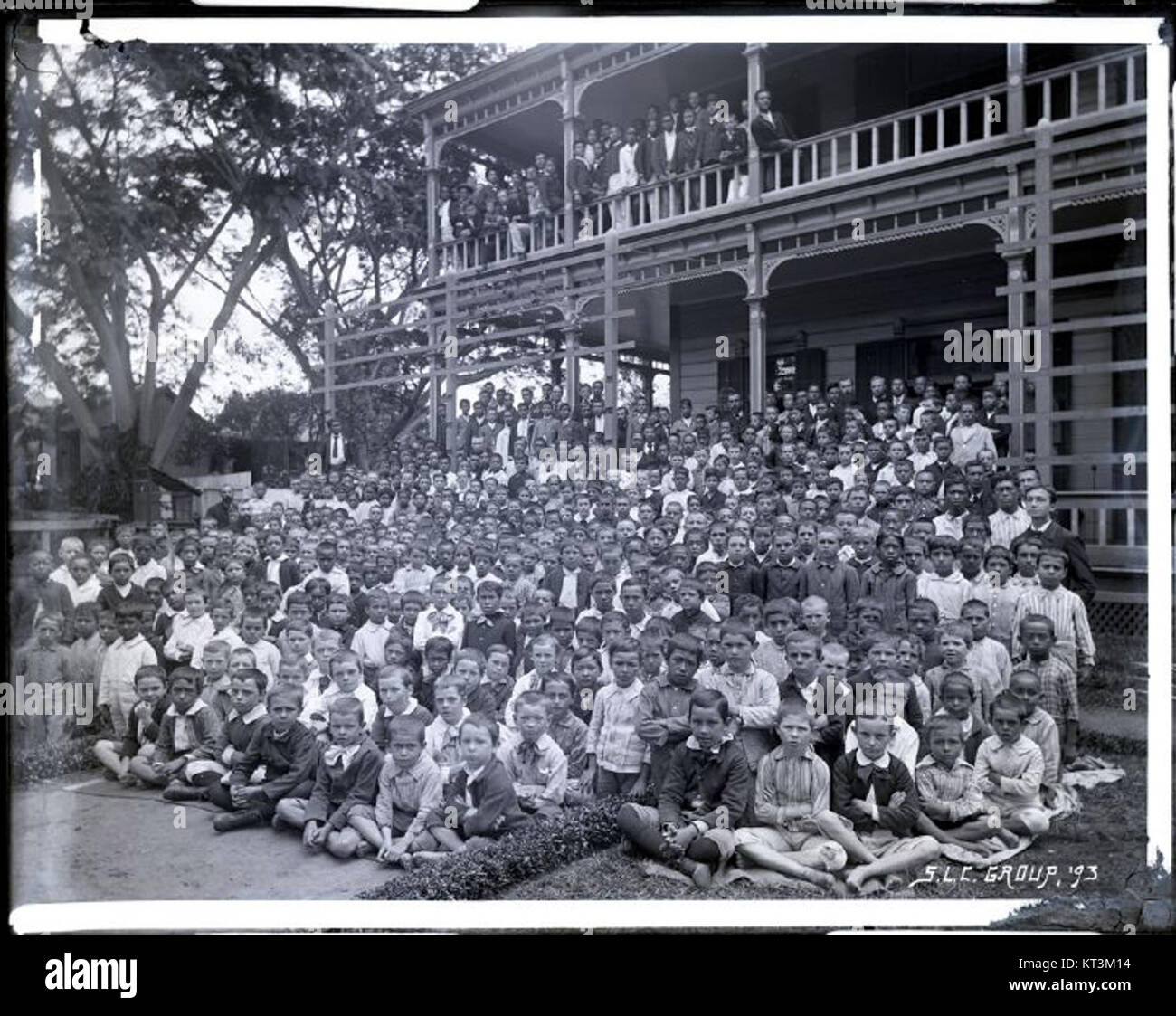 Group Saint Louis College sec9 no2002 0001 photograph by Brother