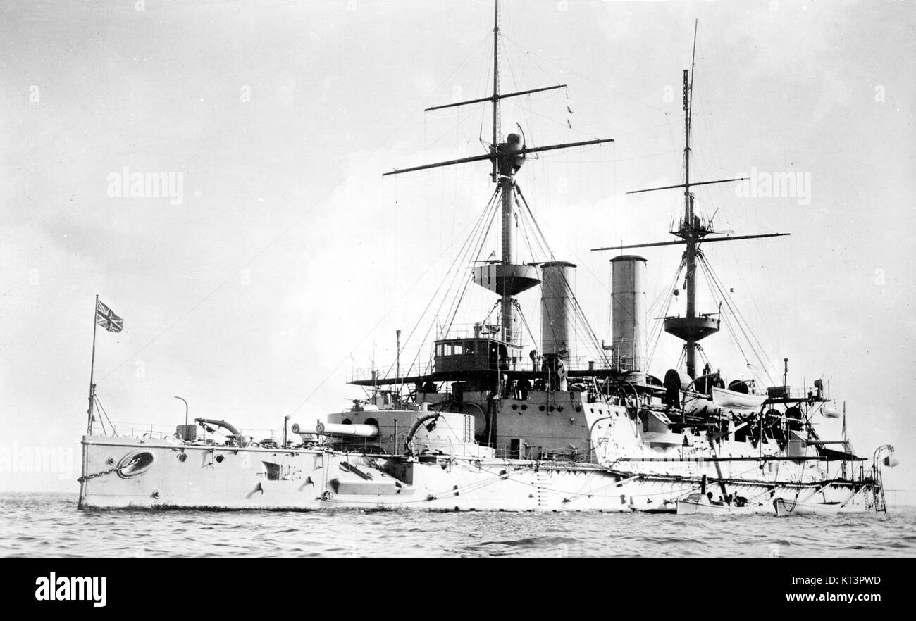 HMS Hood (1891) LOC 16922u Stock Photo - Alamy