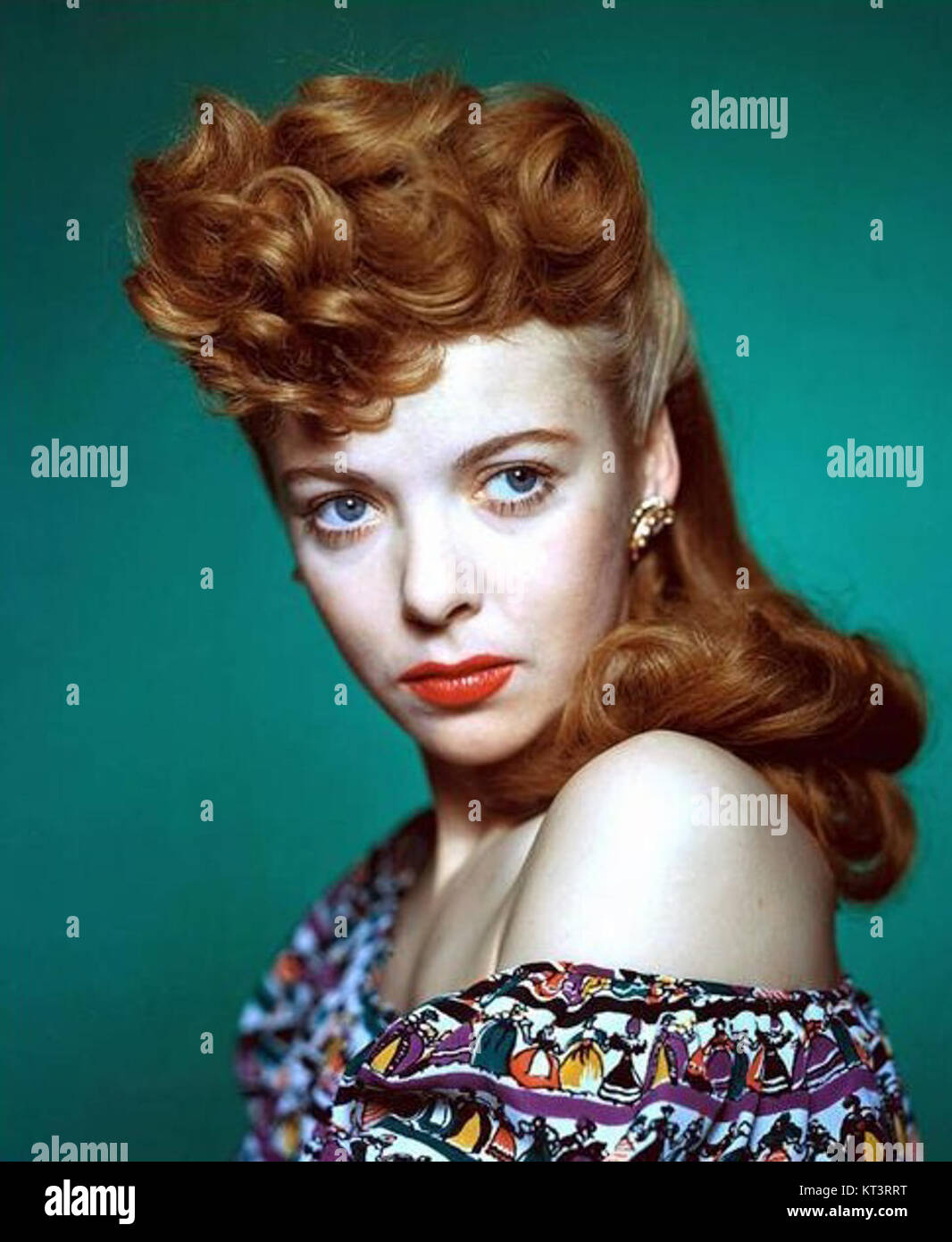 1940s or 1950s film actress hi-res stock photography and