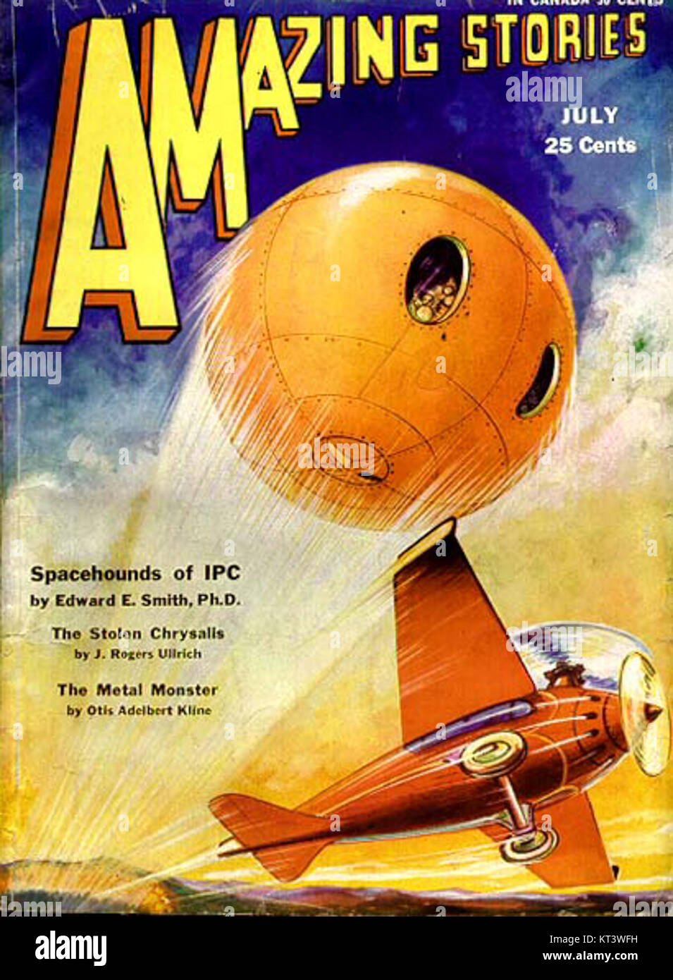 Magazine First Published Amazing Stories, a popular science fiction magazine, first published in ...