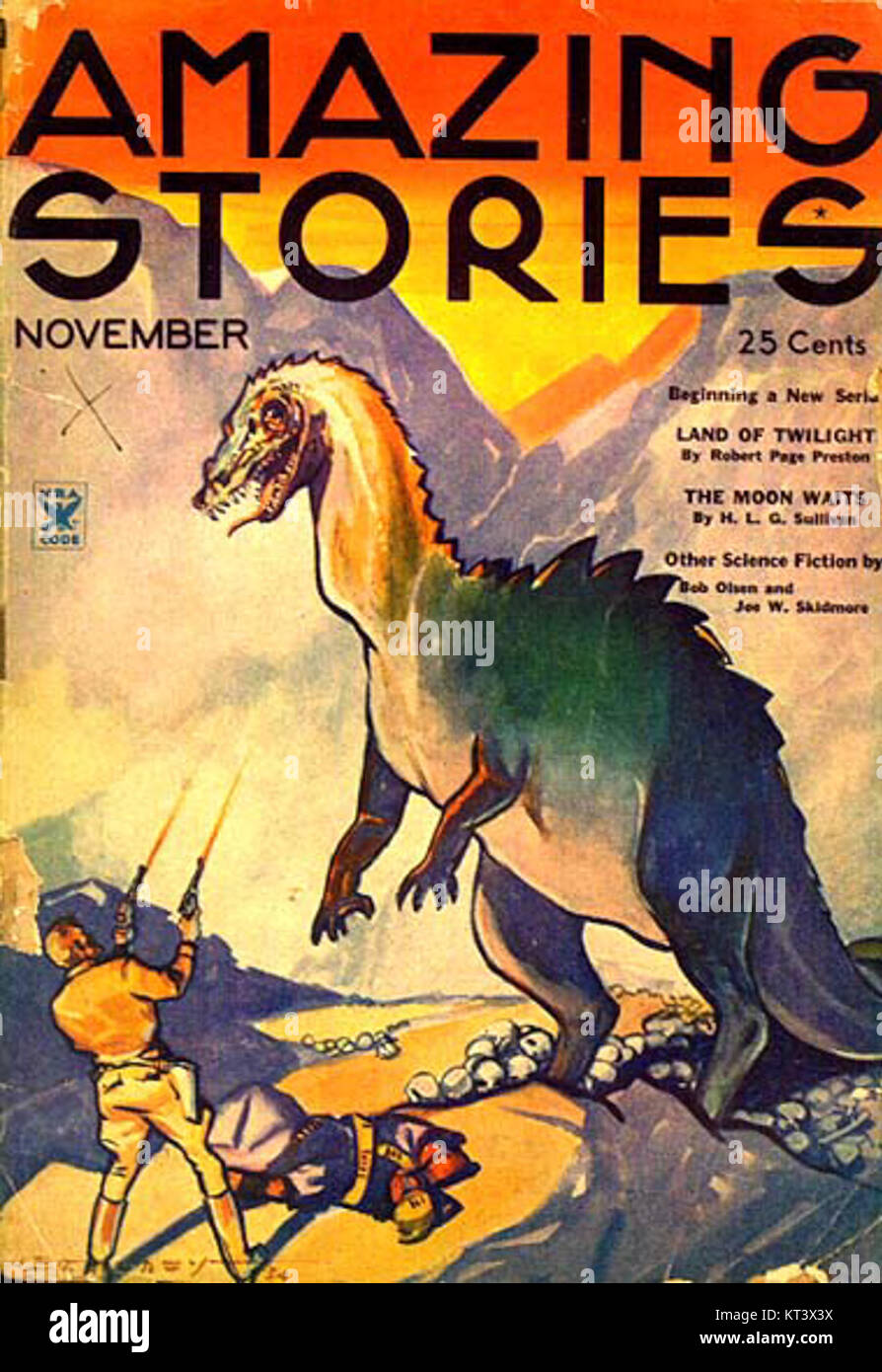 Magazine First Published *Amazing Stories* is a science fiction magazine first published in 1926 ...