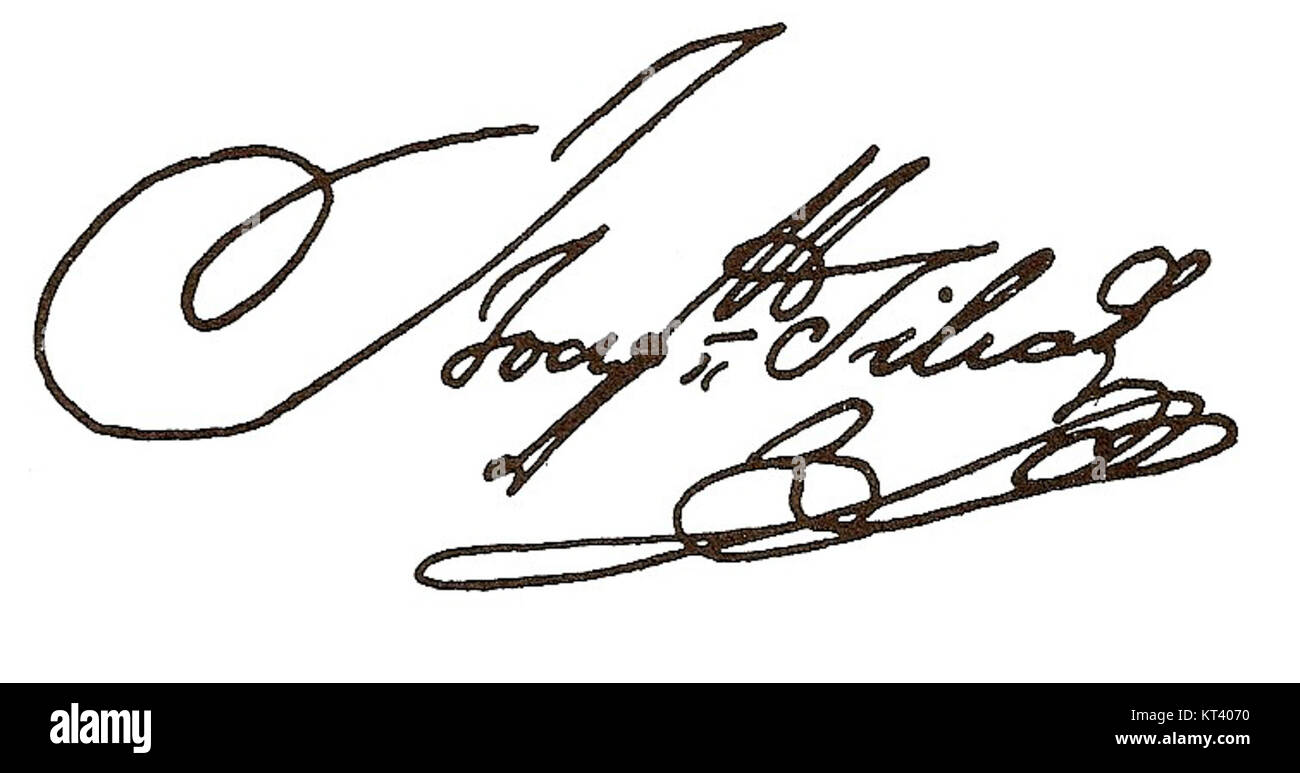 Jose Joaquin Silva signature 2012 000 Stock Photo
