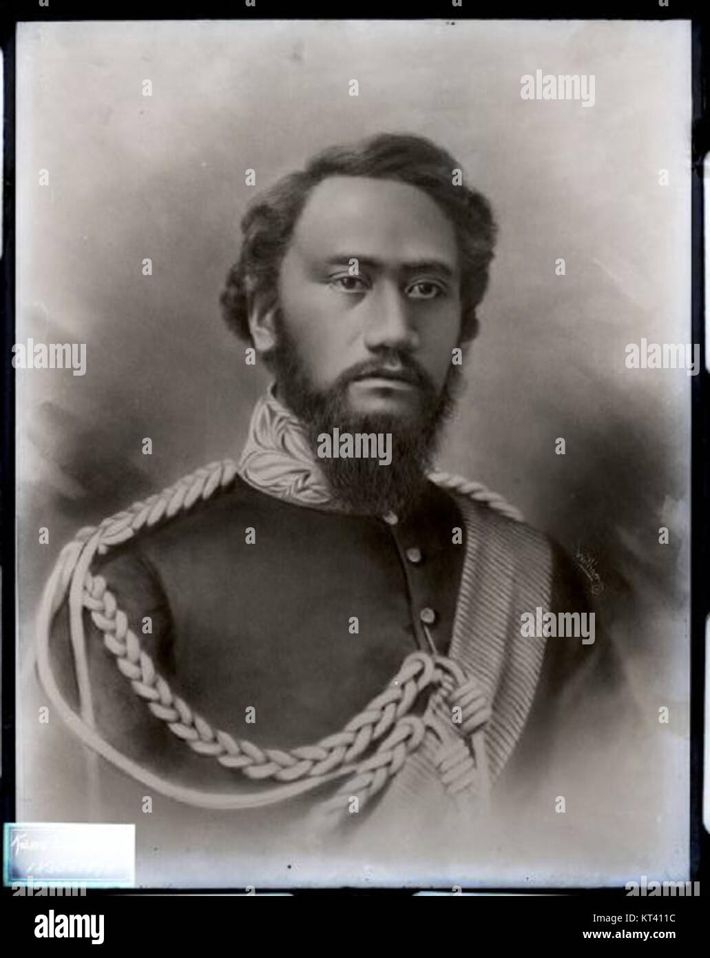 The photograph features Kamehameha IV, the fourth King of Hawaii ...