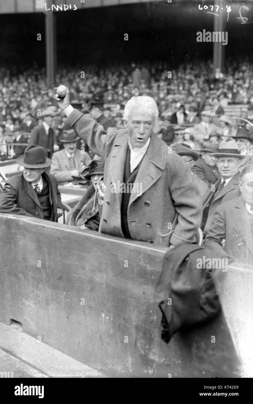 Landis first ball Stock Photo Alamy