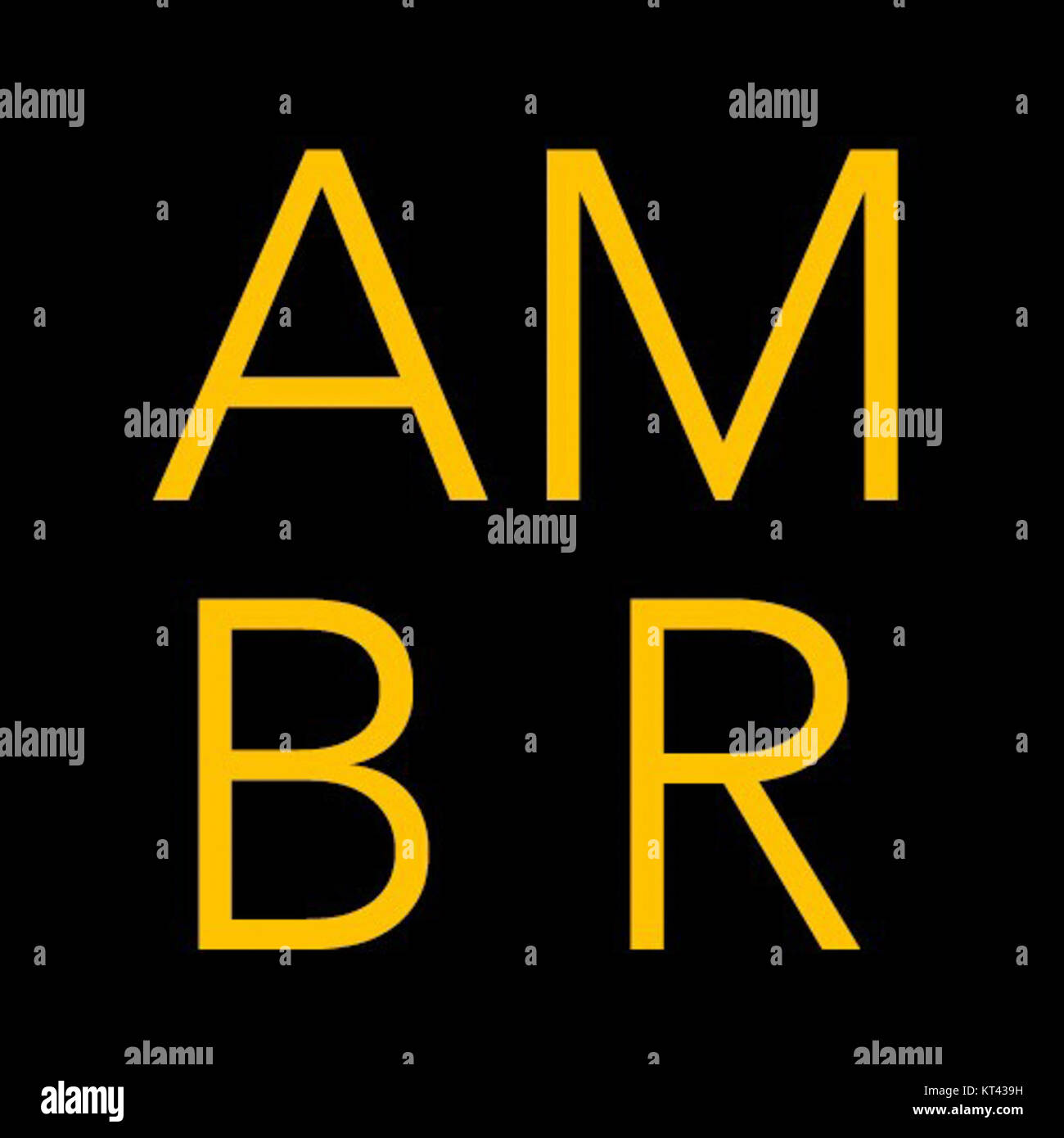 Ambr Digital Logo Stock Photo Alamy