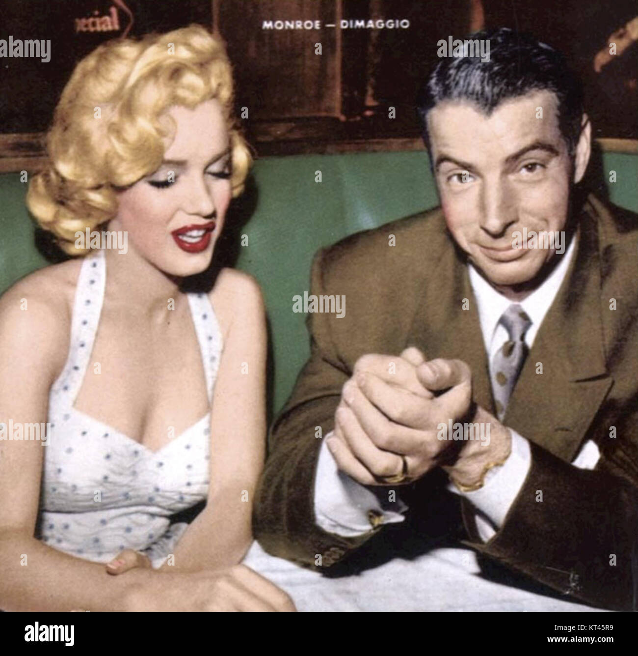 Marilyn monroe joe dimaggio hi-res stock photography and images - Alamy