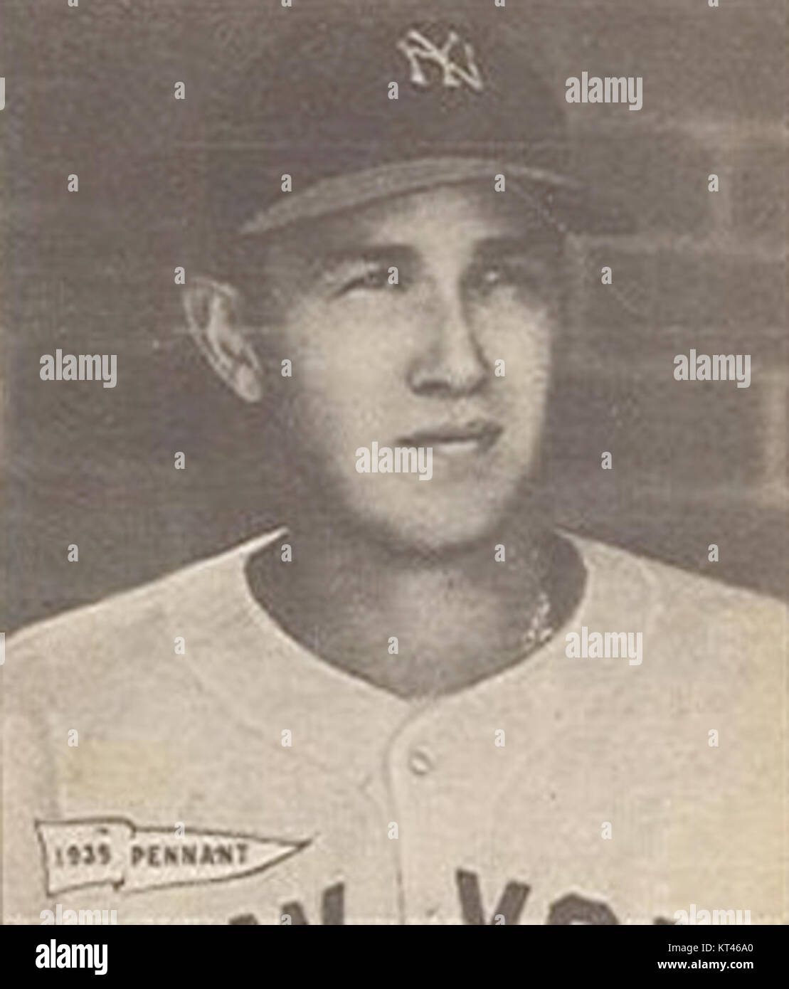 Marv Breuer 1940 Play Ball card Stock Photo