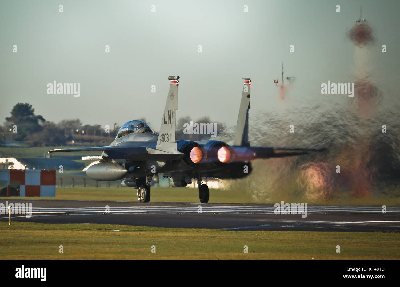 USAF F15 Eagle Stock Photo