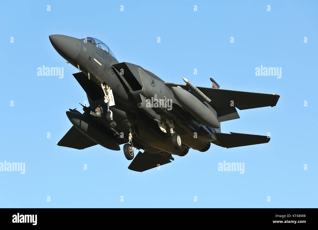 USAF F15 Eagle Stock Photo