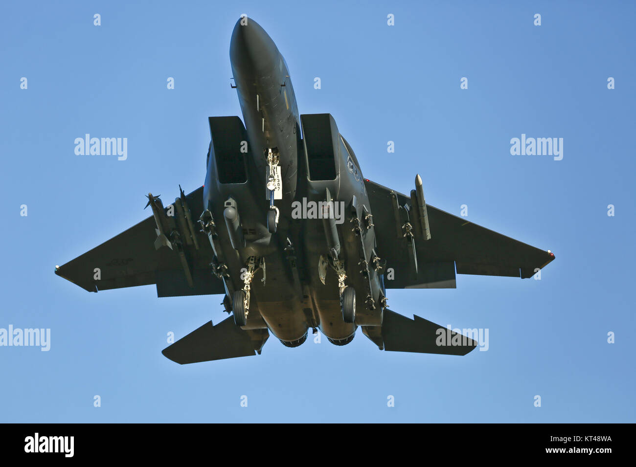 USAF F15 Eagle Stock Photo