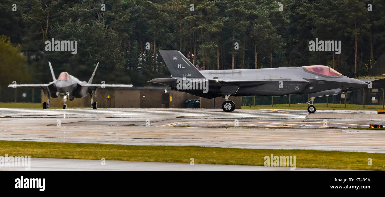 Lockheed Martin F-35 Lightning II Stock Photo