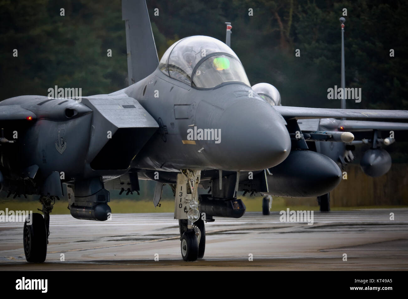 USAF F15 Eagle Stock Photo