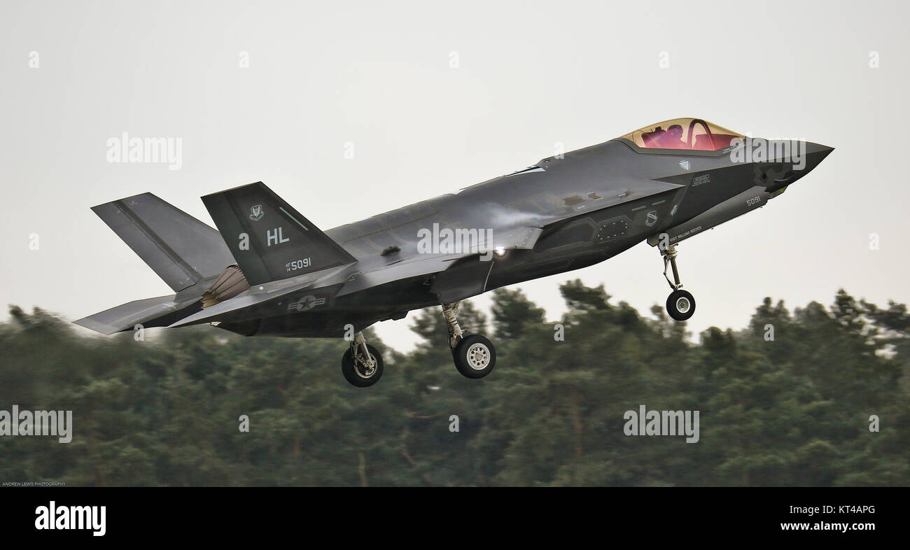 Lockheed Martin F-35 Lightning II Stock Photo