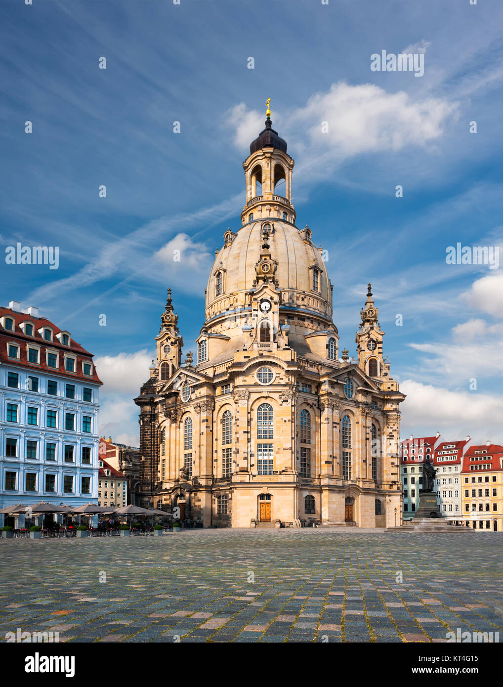 Frauenkirche in Dresden, Saxony, Germany Stock Photo