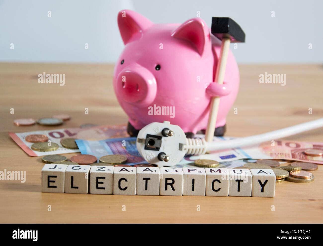 Symbolfoto für Stromkosten Stock Photo