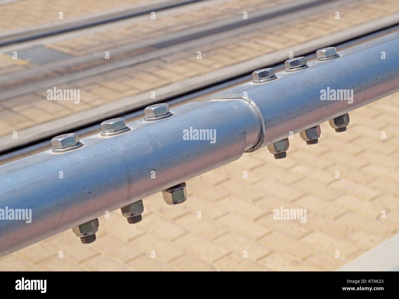 Connection tube bolt flange industry hi-res stock photography and images -  Alamy