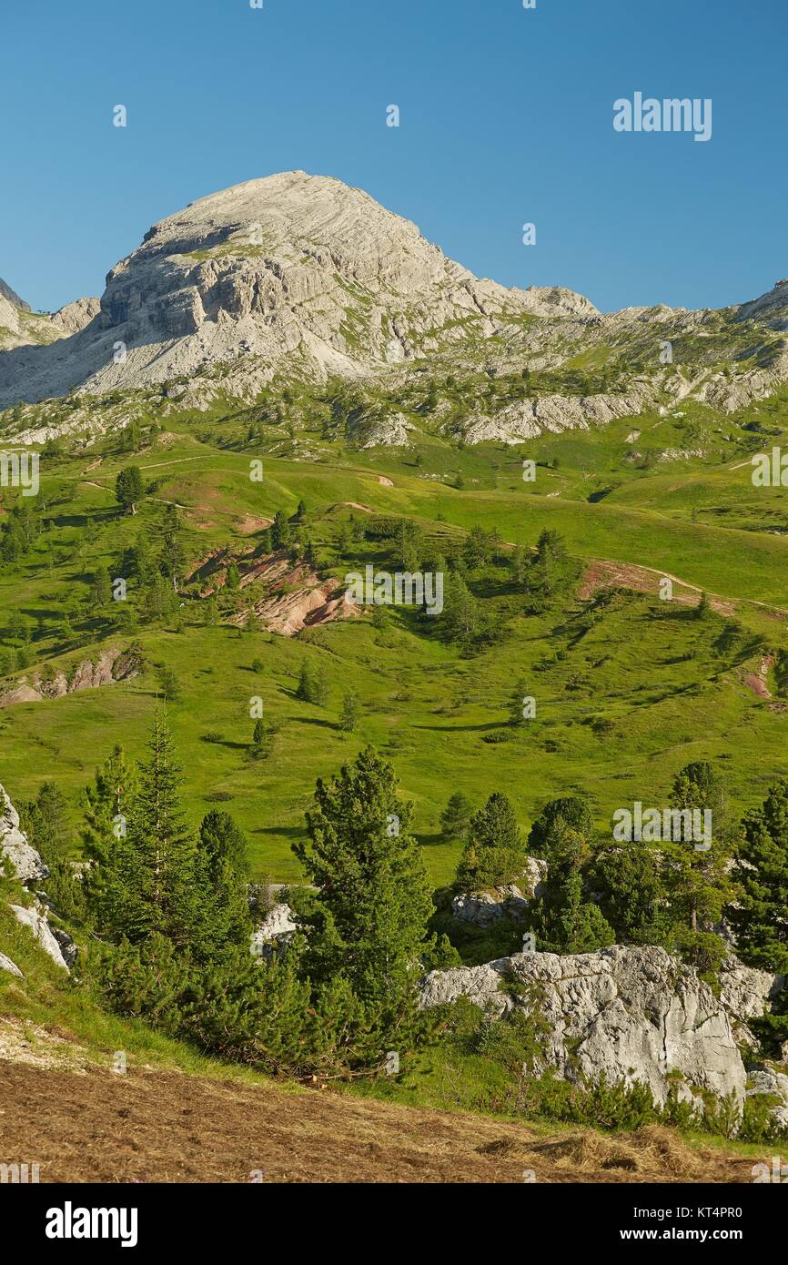 Dolomites Summer Landscape Stock Photo - Alamy