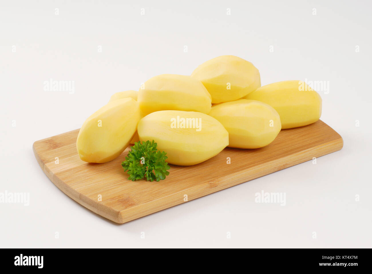 peeled uncooked potatoes Stock Photo Alamy