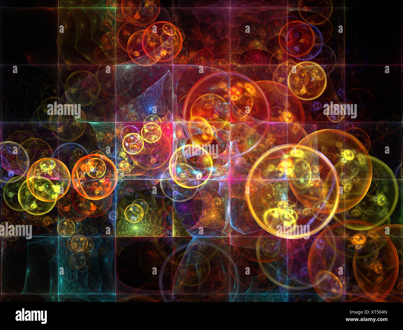 Virtual elementary particles stock photo alamy