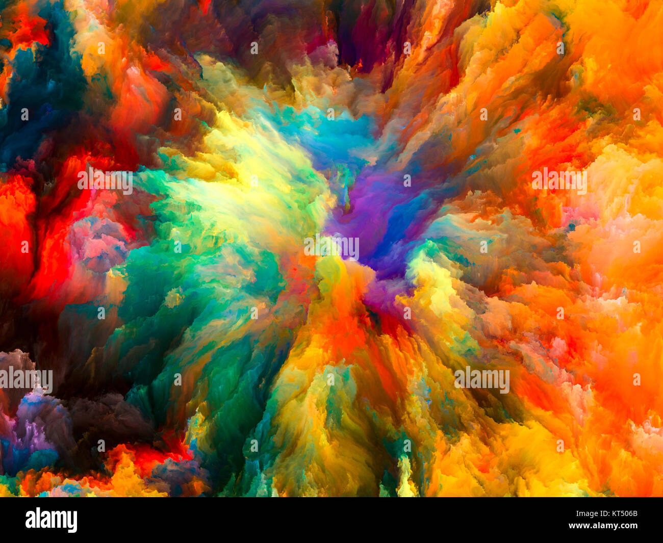 Exploding paint hi-res stock photography and images - Alamy
