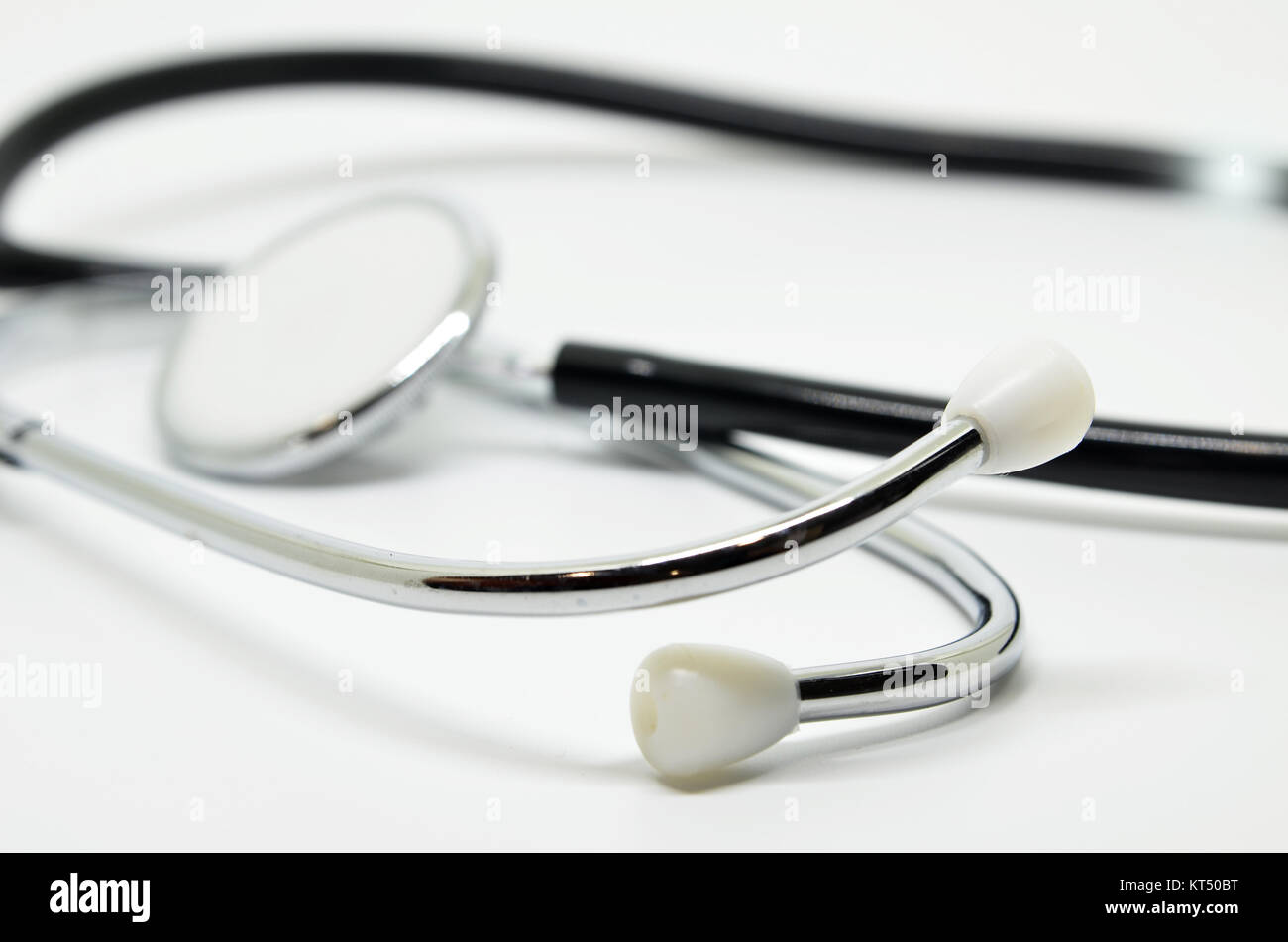 Stethoscope isolated on white background Stock Photo - Alamy
