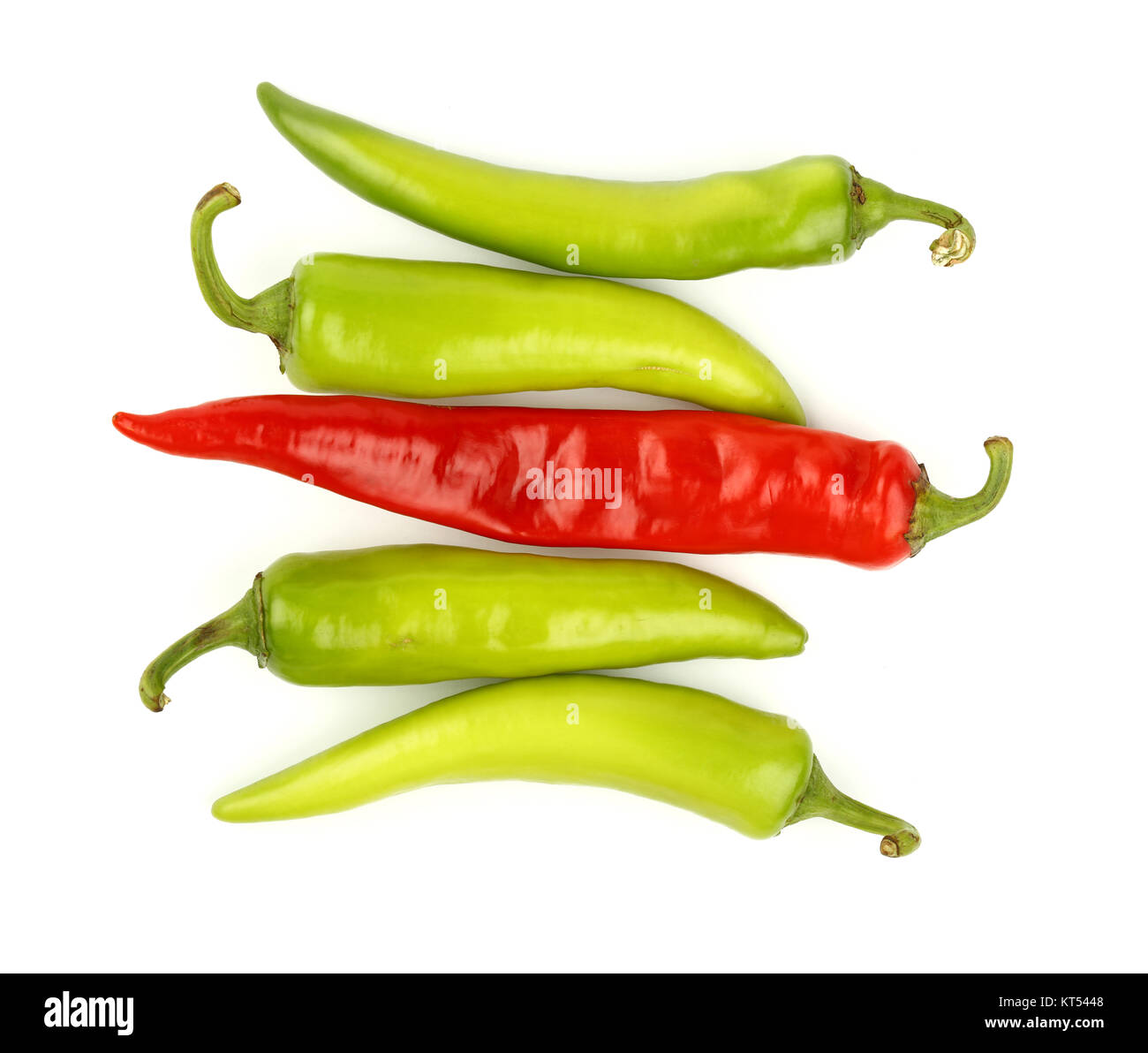 Green fresh jalapeno peppers close up on white Stock Photo Alamy